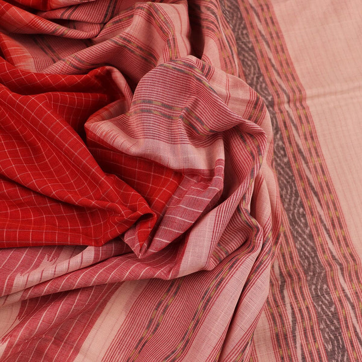 Handloom Sambalpuri Cotton Ikkat Saree Handloom Saree_Cotton Priyadarshini Handloom