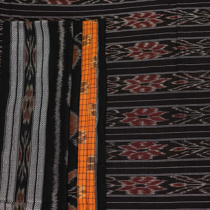 Handloom Sambalpuri Cotton Ikkat Saree Handloom Saree_Cotton Priyadarshini Handloom