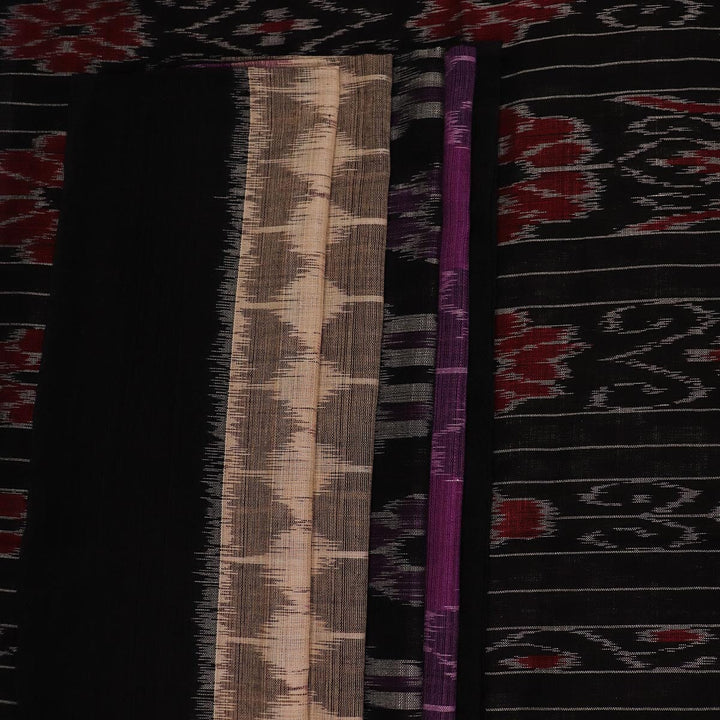 Handloom Sambalpuri Cotton Ikkat Saree Handloom Saree_Cotton Priyadarshini Handloom