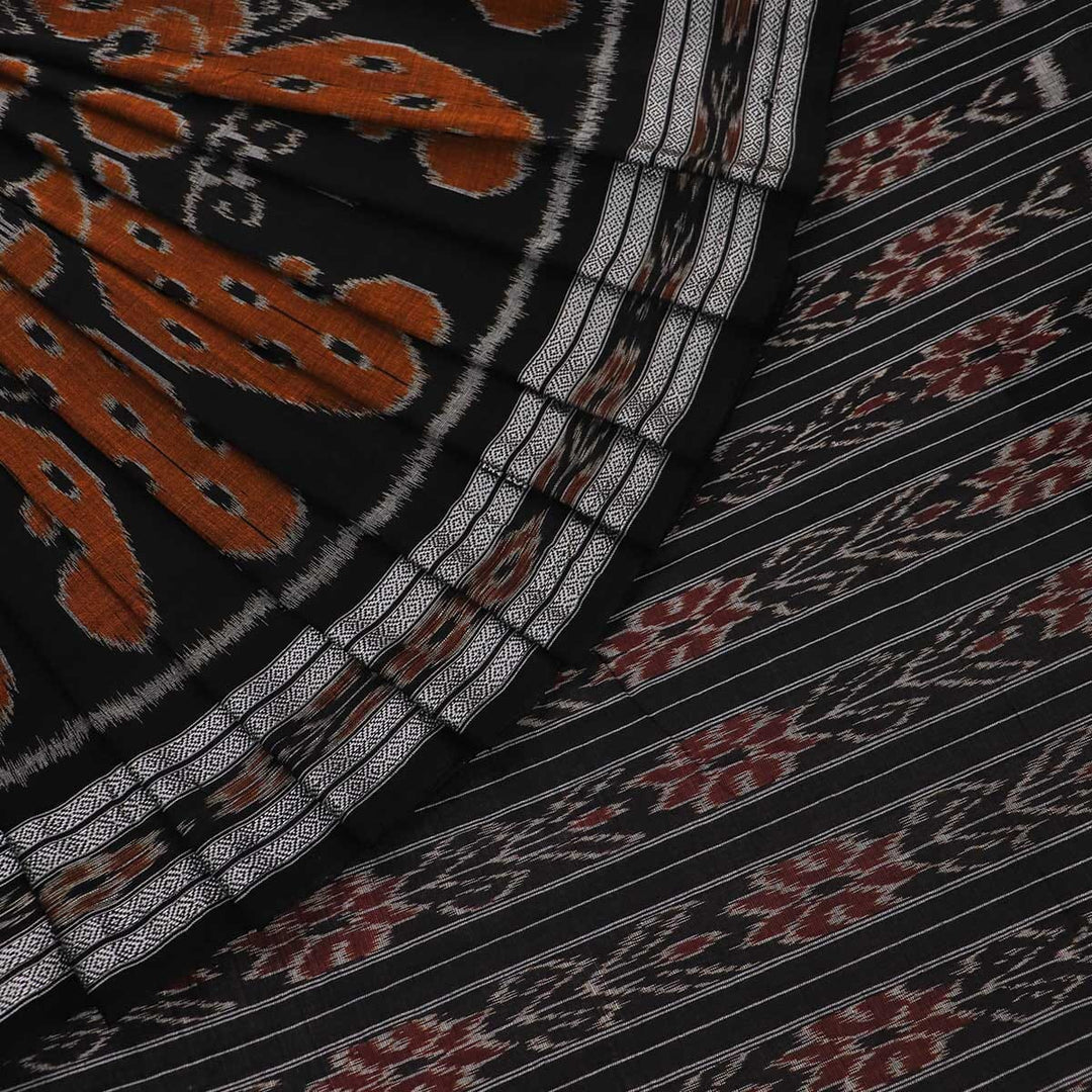 Handloom Sambalpuri Cotton Ikkat Saree Handloom Saree_Cotton Priyadarshini Handloom