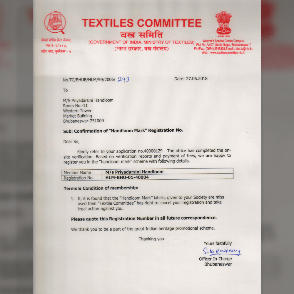 Handloom Sambalpuri Cotton Ikkat Saree Handloom Saree_Cotton Priyadarshini Handloom