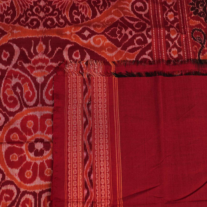 Handloom Sambalpuri Cotton Ikkat Saree Handloom Saree_Cotton Priyadarshini Handloom 