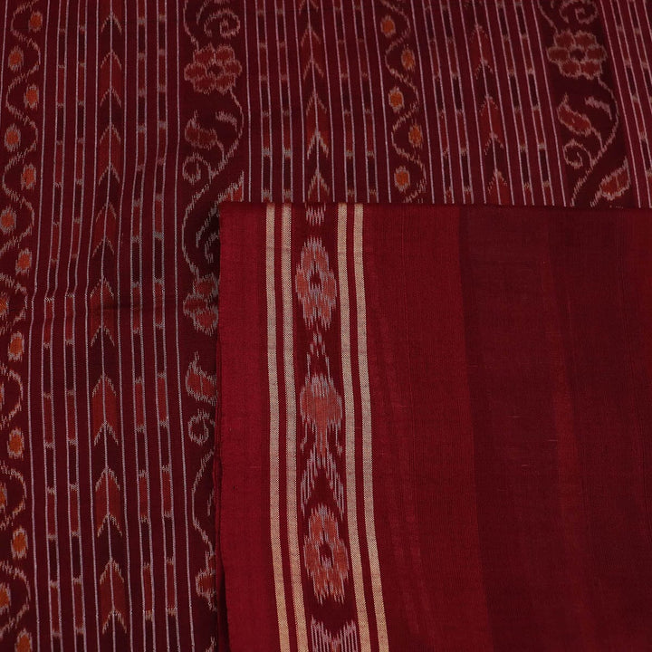 Handloom Sambalpuri Cotton Ikkat Saree Handloom Saree_Cotton Priyadarshini Handloom