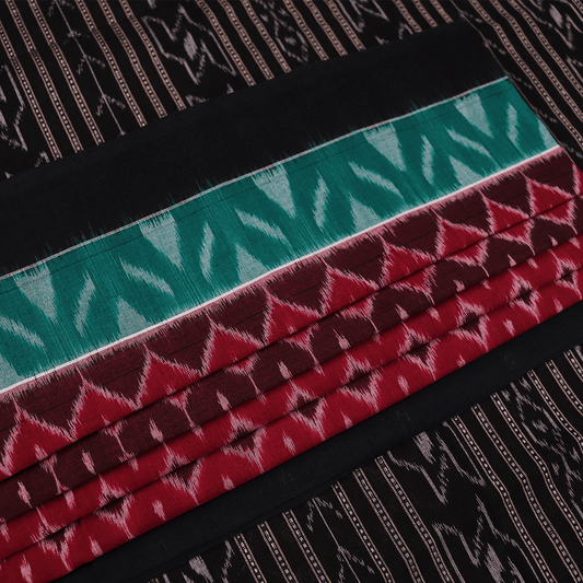 Handloom Sambalpuri Cotton Ikkat Saree Handloom Saree_Cotton Priyadarshini Handloom