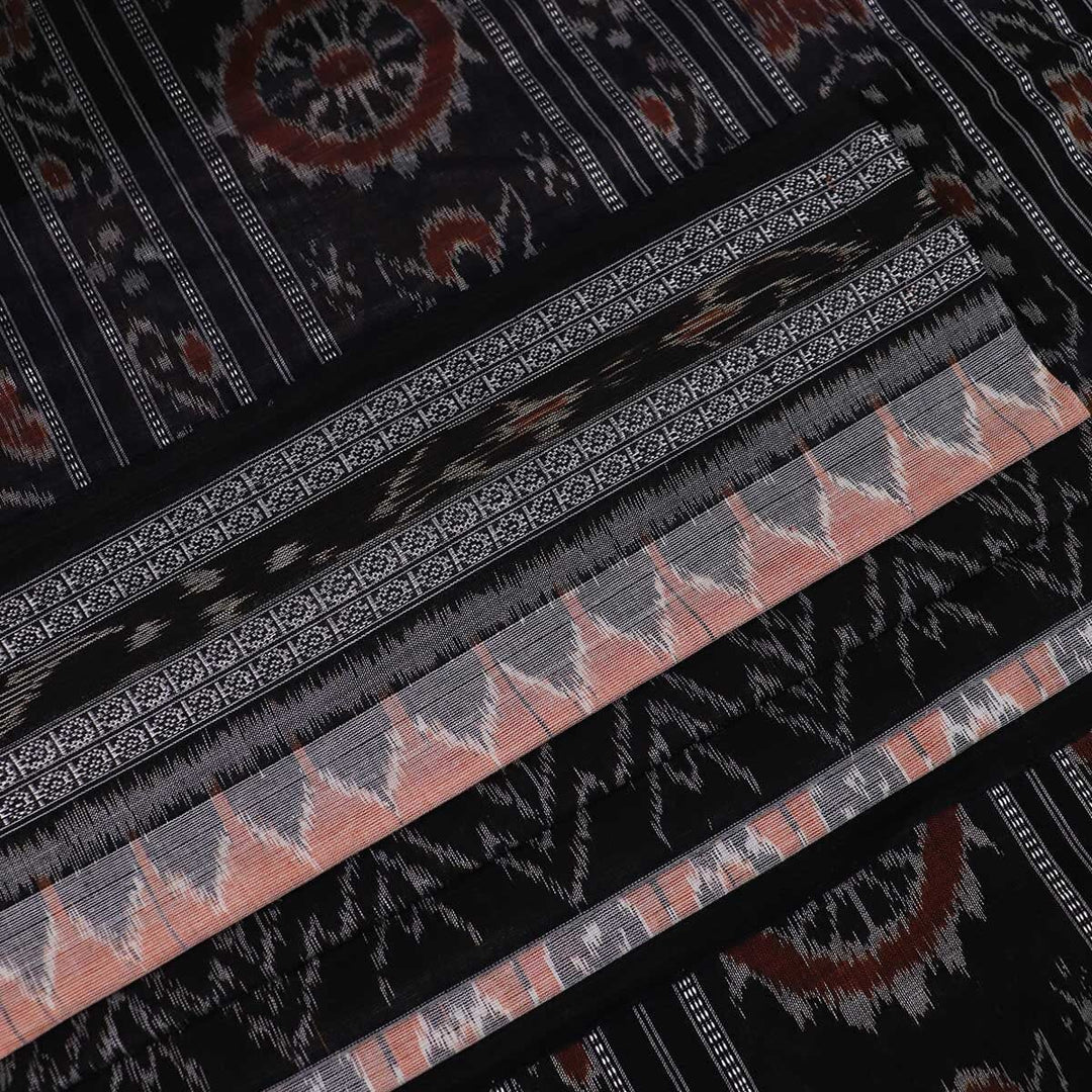 Handloom Sambalpuri Cotton Ikkat Saree Handloom Saree_Cotton Priyadarshini Handloom