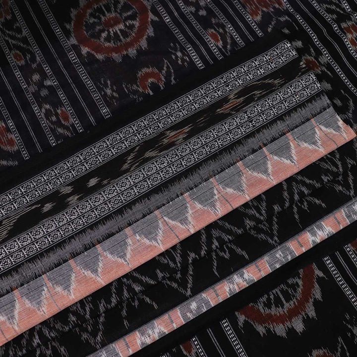 Handloom Sambalpuri Cotton Ikkat Saree Handloom Saree_Cotton Priyadarshini Handloom