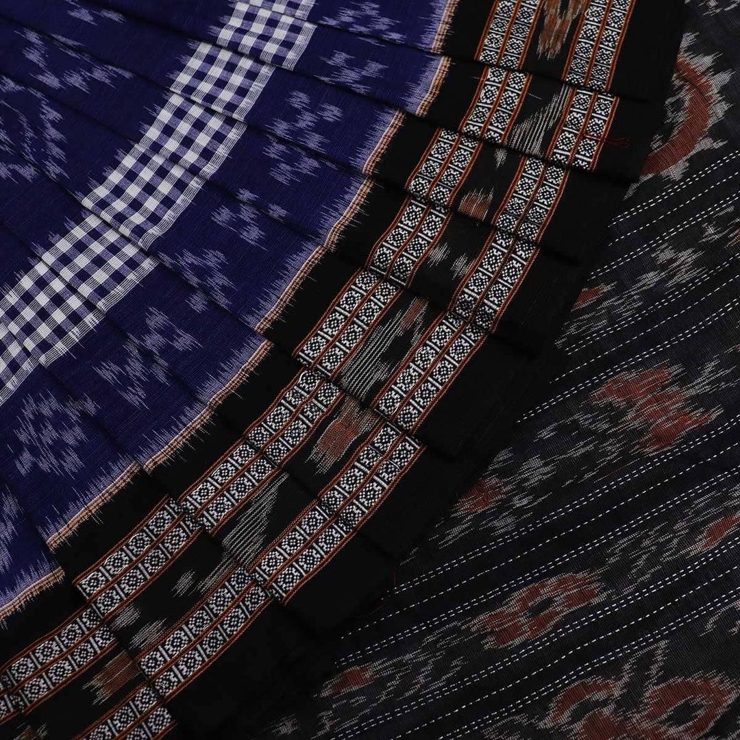 Handloom Sambalpuri Cotton Ikkat Saree Handloom Saree_Cotton Priyadarshini Handloom