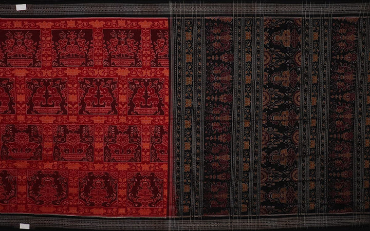 Handloom Sambalpuri Cotton Ikkat Saree Handloom Saree_Cotton Priyadarshini Handloom