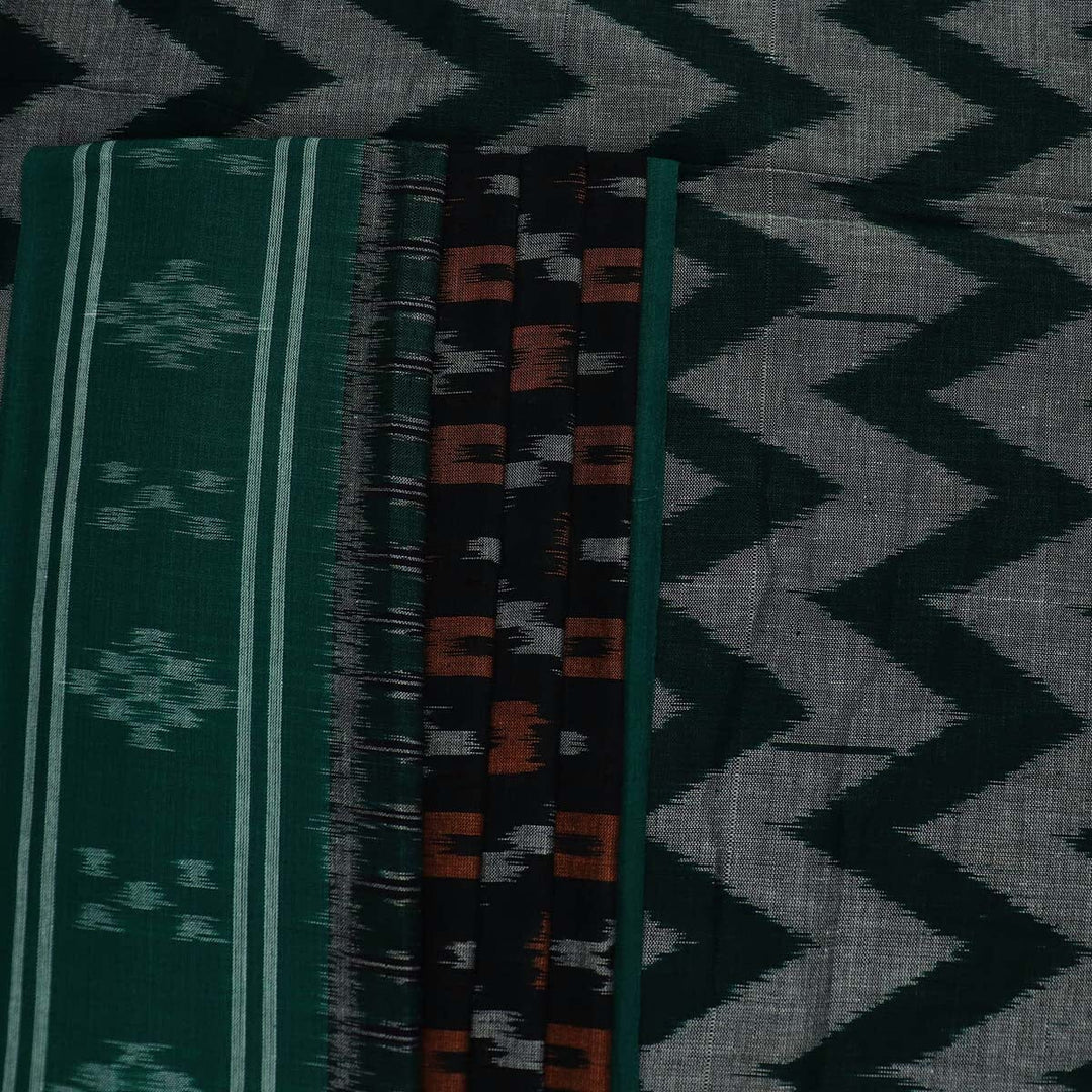Handloom Sambalpuri Cotton Ikkat Saree Handloom Saree_Cotton Priyadarshini Handloom