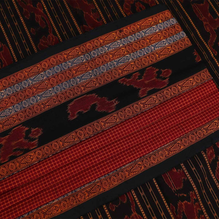 Handloom Sambalpuri Cotton Ikkat Saree Handloom Saree_Cotton Priyadarshini Handloom