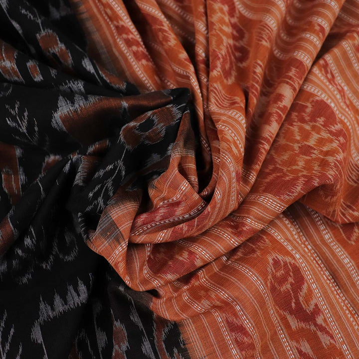 Handloom Sambalpuri Cotton Ikkat Saree Handloom Saree_Cotton Priyadarshini Handloom