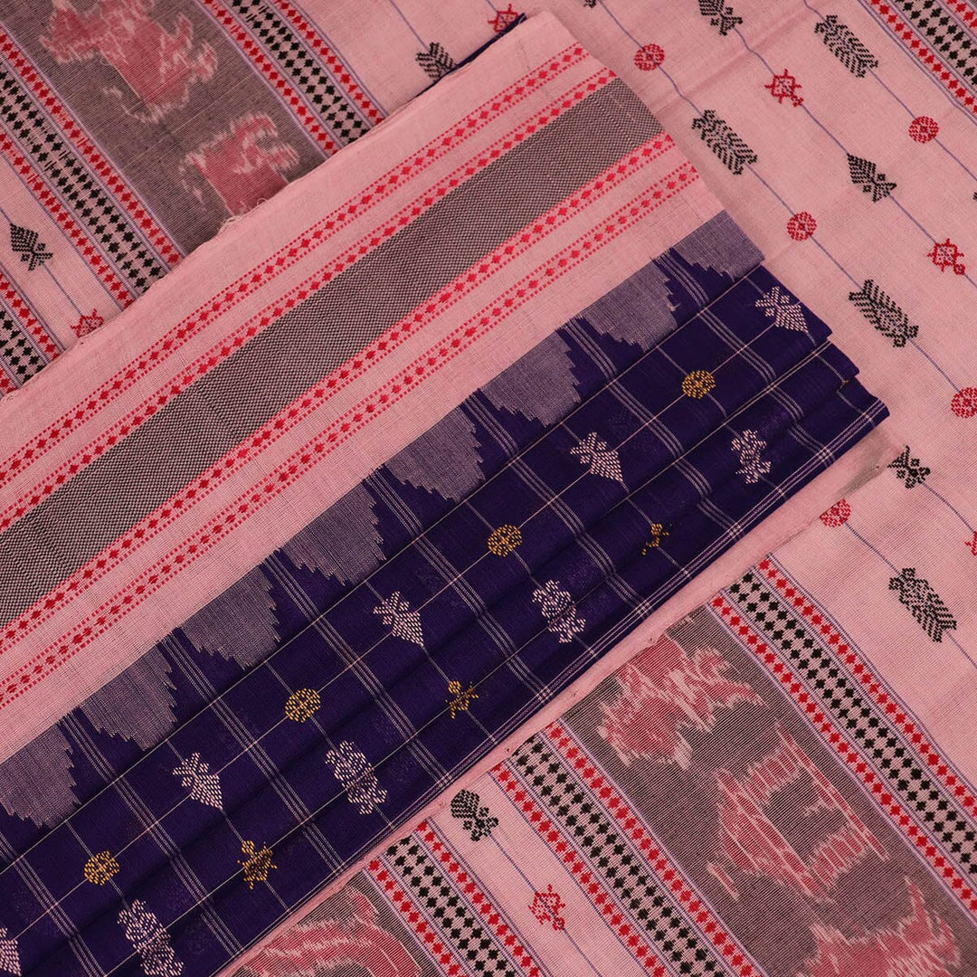 Handloom Sambalpuri Cotton Ikkat Saree Handloom Saree_Cotton Priyadarshini Handloom