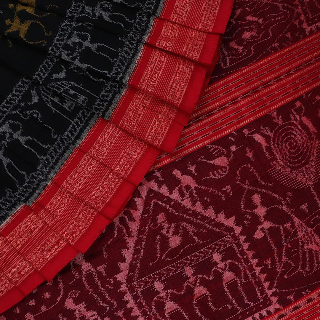 Handloom Sambalpuri Cotton Ikkat Saree Handloom Saree_Cotton Priyadarshini Handloom