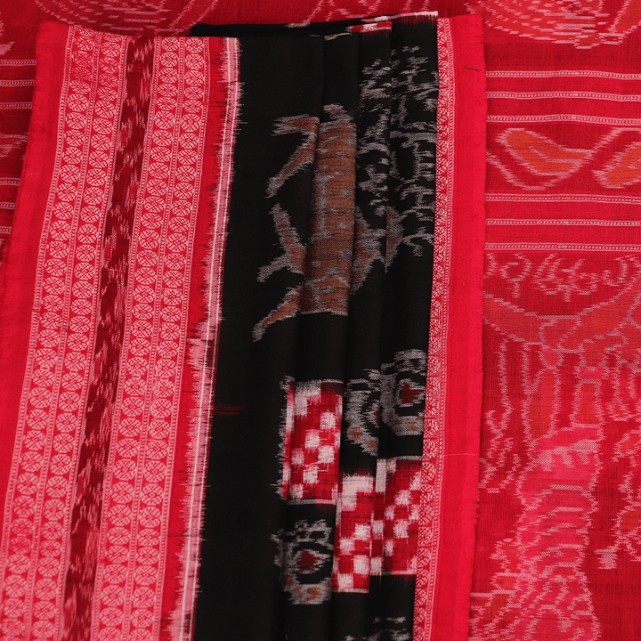 Handloom Sambalpuri Cotton Ikkat Saree Handloom Saree_Cotton Priyadarshini Handloom