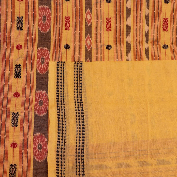 Handloom Sambalpuri Cotton Ikkat Saree Handloom Saree_Cotton Priyadarshini Handloom