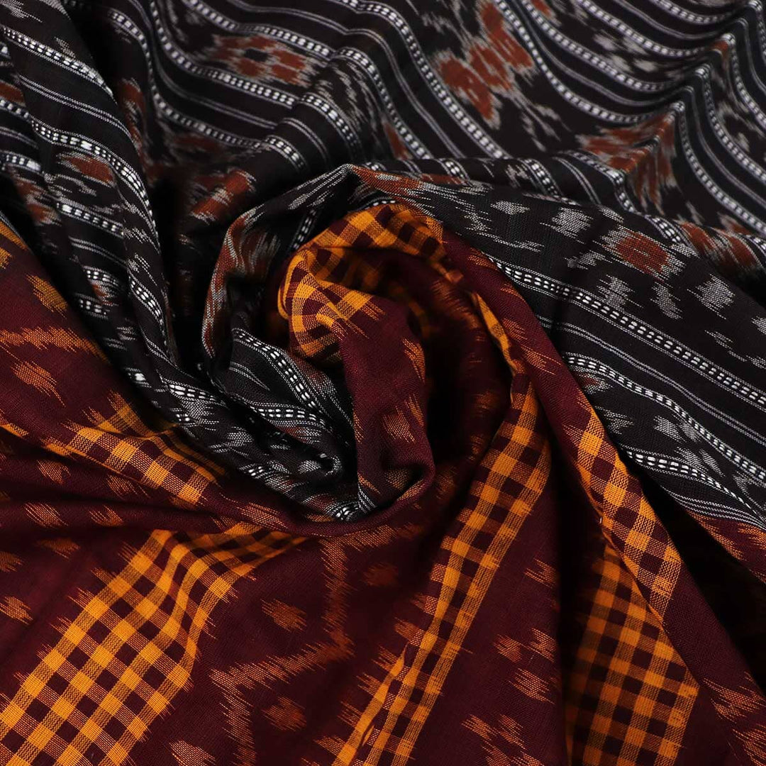 Handloom Sambalpuri Cotton Ikkat Saree Handloom Saree_Cotton Priyadarshini Handloom