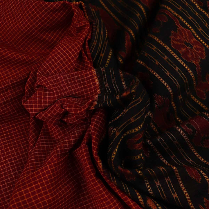 Handloom Sambalpuri Cotton Ikkat Saree Handloom Saree_Cotton Priyadarshini Handloom
