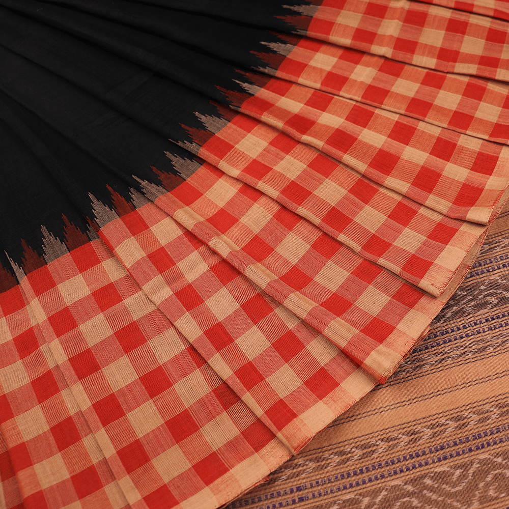Handloom Sambalpuri Cotton Ikkat Saree Handloom Saree_Cotton Priyadarshini Handloom