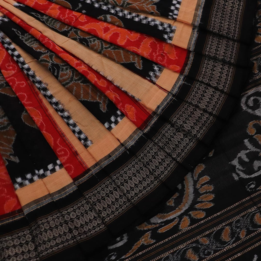 Handloom Sambalpuri Cotton Ikkat Saree Handloom Saree_Cotton Priyadarshini Handloom