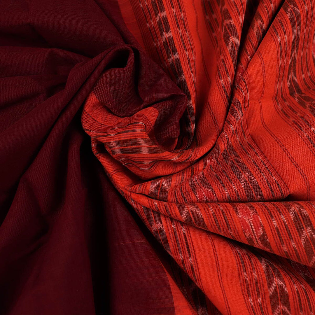 Handloom Sambalpuri Cotton Ikkat Saree Handloom Saree_Cotton Priyadarshini Handloom