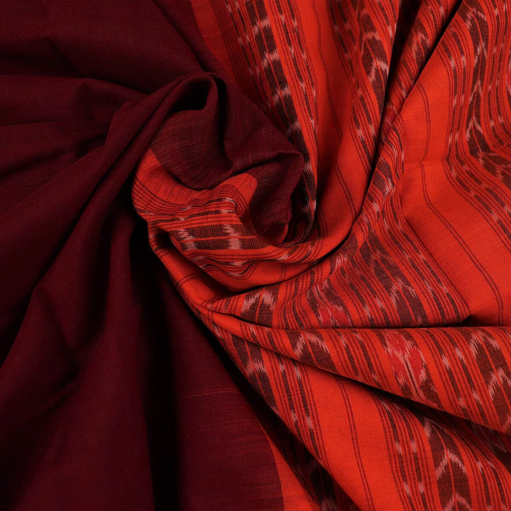 Handloom Sambalpuri Cotton Ikkat Saree Handloom Saree_Cotton Priyadarshini Handloom