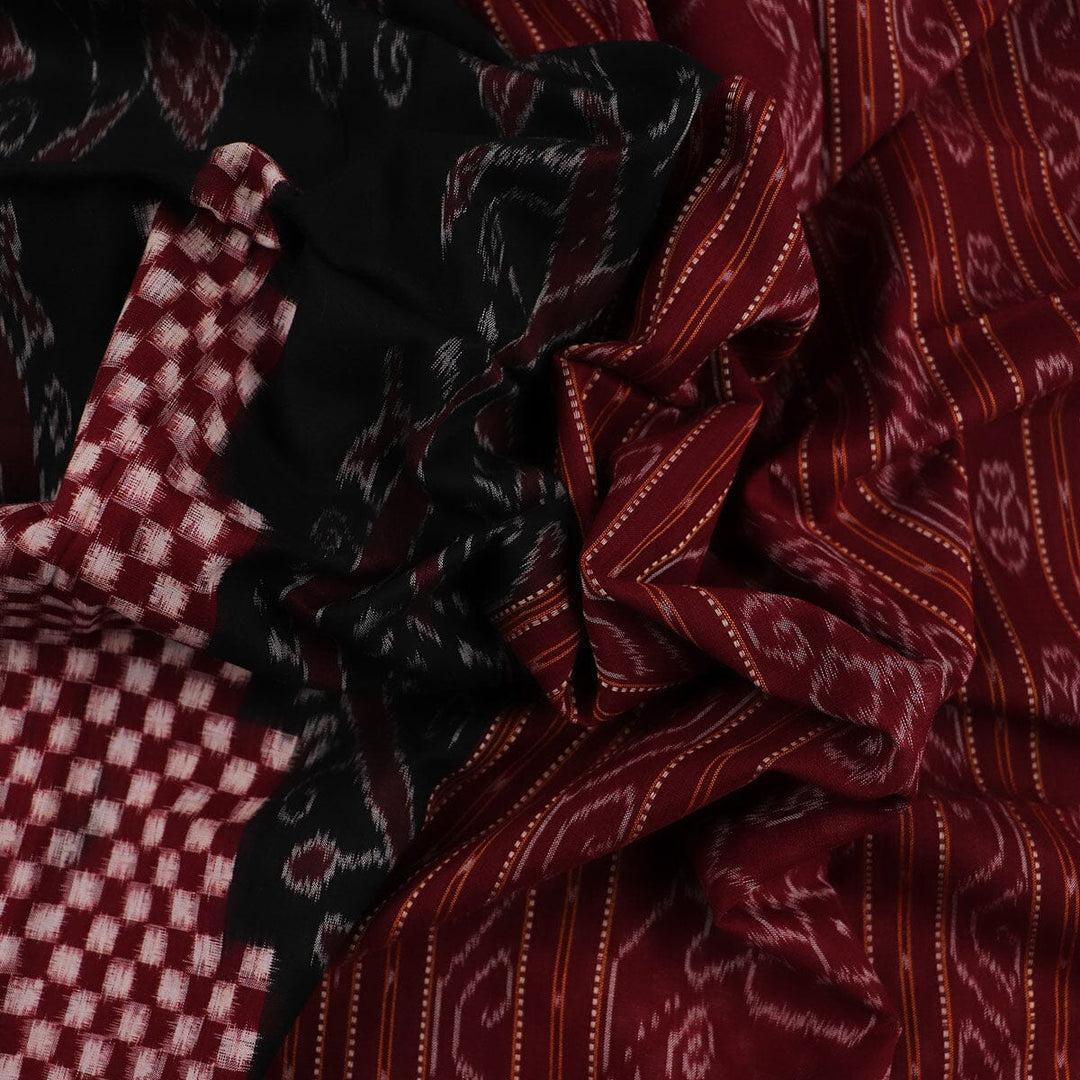 Handloom Sambalpuri Cotton Ikkat Saree Handloom Saree_Cotton Priyadarshini Handloom