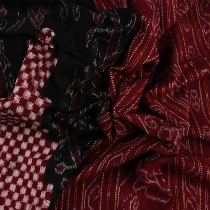 Handloom Sambalpuri Cotton Ikkat Saree Handloom Saree_Cotton Priyadarshini Handloom