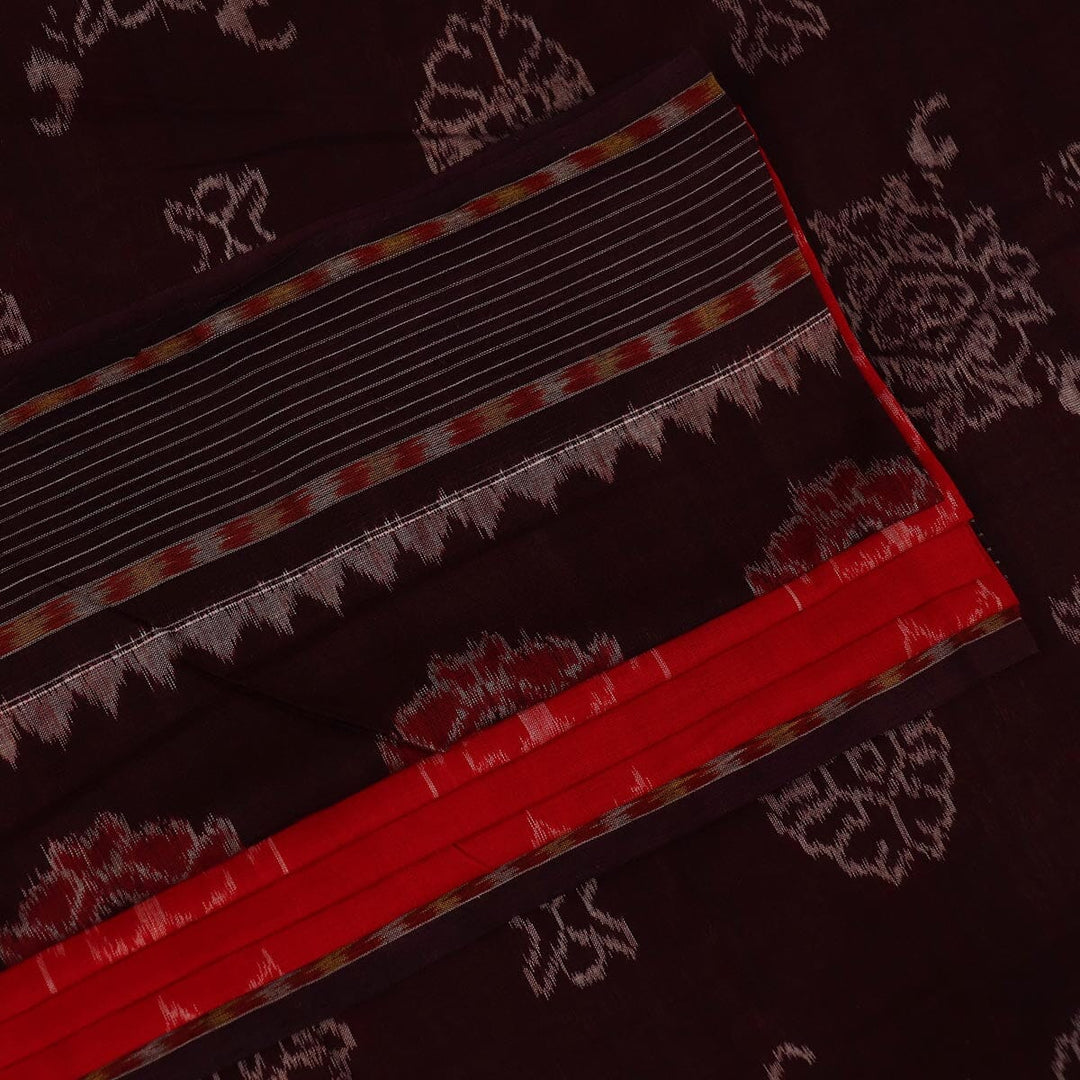 Handloom Sambalpuri Cotton Ikkat Saree Handloom Saree_Cotton Priyadarshini Handloom