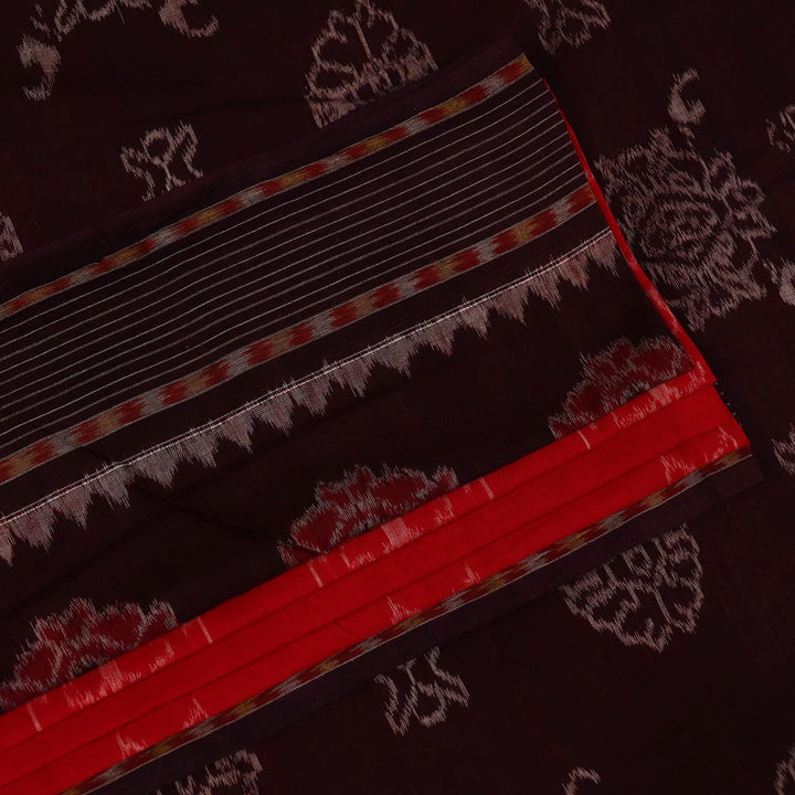 Handloom Sambalpuri Cotton Ikkat Saree Handloom Saree_Cotton Priyadarshini Handloom