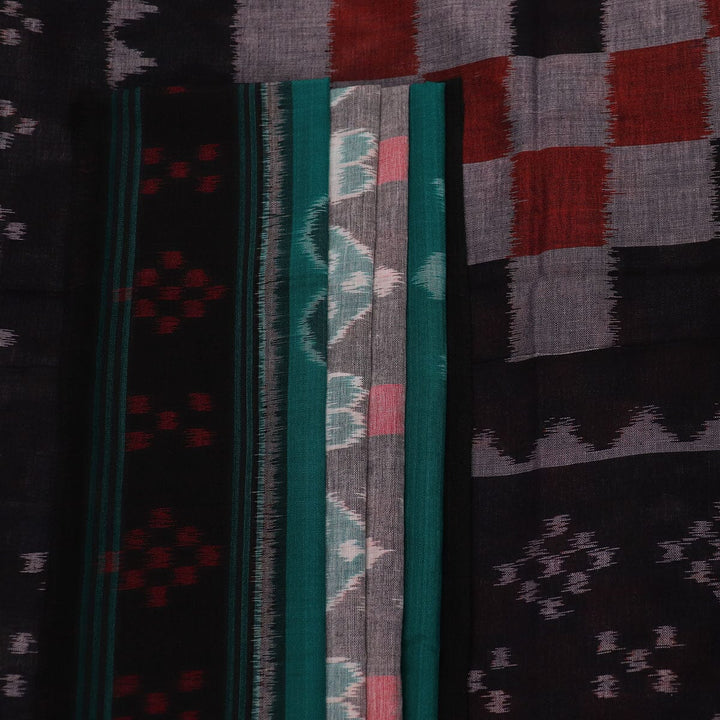 Handloom Sambalpuri Cotton Ikkat Saree Handloom Saree_Cotton Priyadarshini Handloom