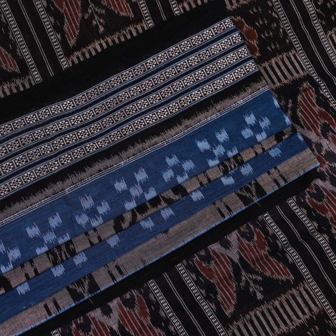 Handloom Sambalpuri Cotton Ikkat Saree Handloom Saree_Cotton Priyadarshini Handloom