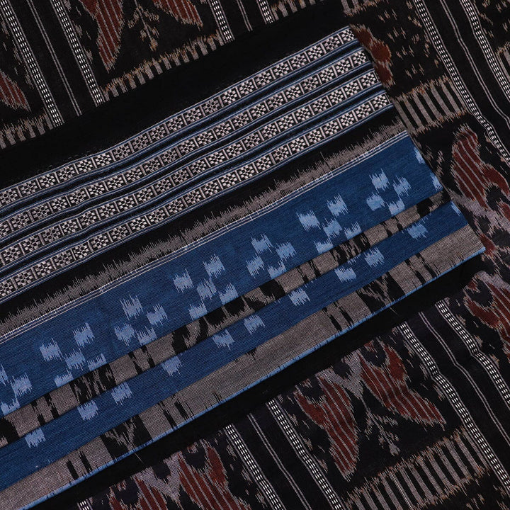 Handloom Sambalpuri Cotton Ikkat Saree Handloom Saree_Cotton Priyadarshini Handloom