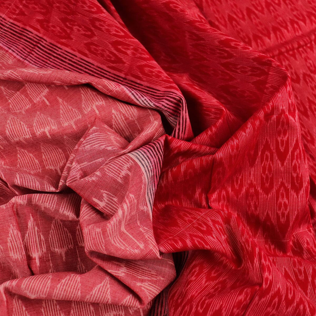 Handloom Sambalpuri Cotton Ikkat Saree Handloom Saree_Cotton Priyadarshini Handloom