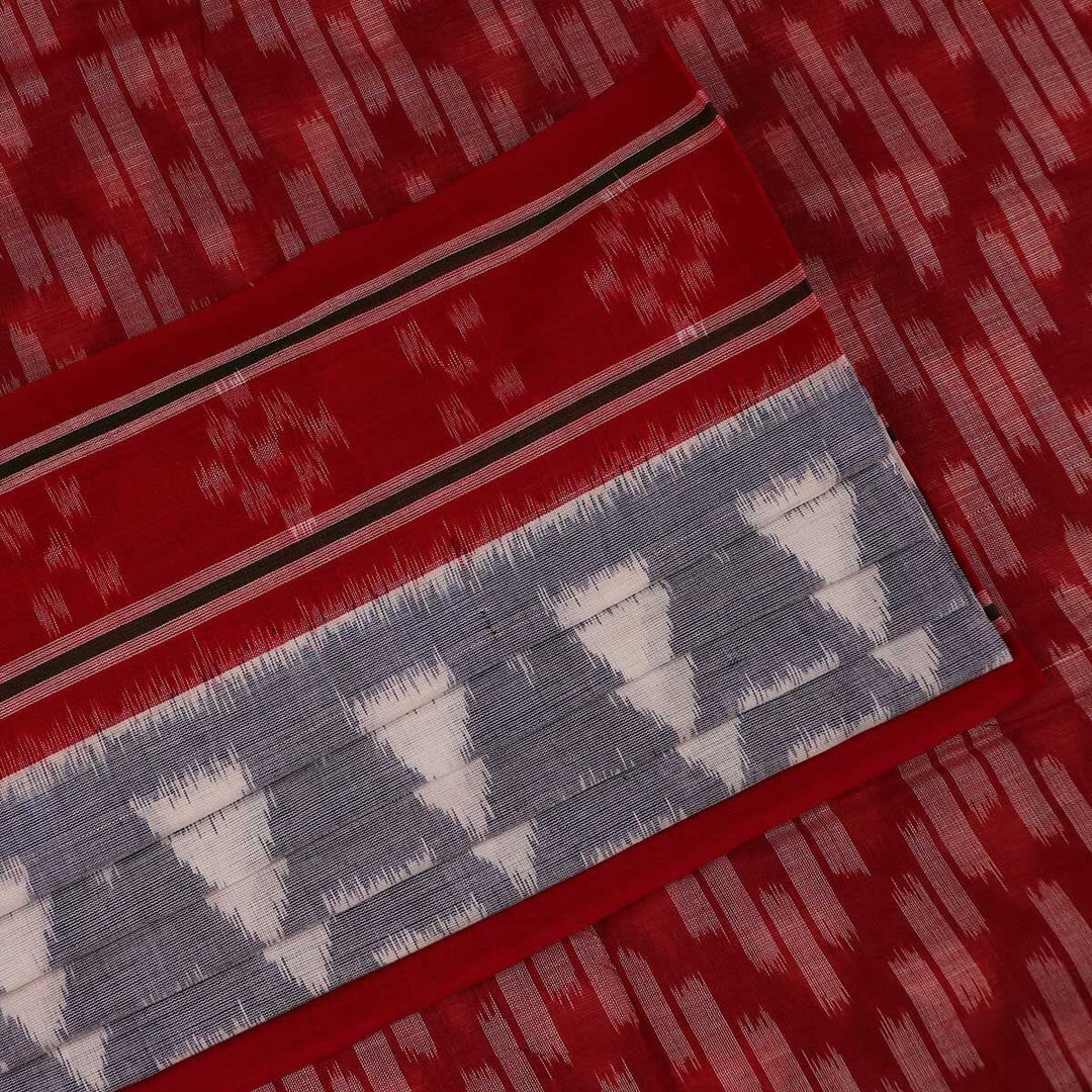 Handloom Sambalpuri Cotton Ikkat Saree Handloom Saree_Cotton Priyadarshini Handloom