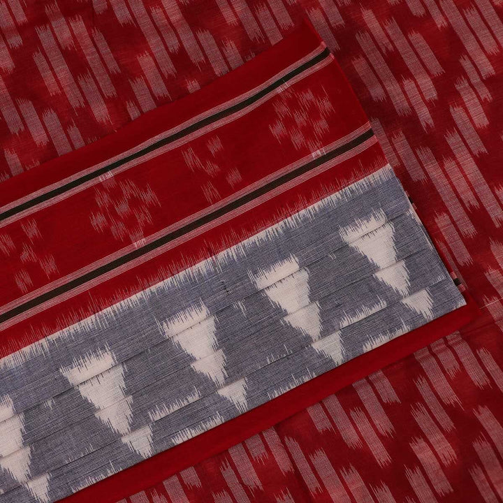 Handloom Sambalpuri Cotton Ikkat Saree Handloom Saree_Cotton Priyadarshini Handloom