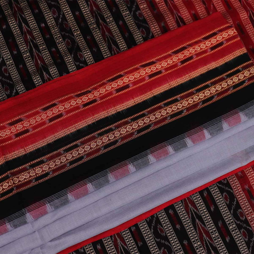 Handloom Sambalpuri Cotton Ikkat Saree Handloom Saree_Cotton Priyadarshini Handloom