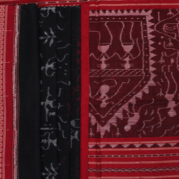 Handloom Sambalpuri Cotton Ikkat Saree Handloom Saree_Cotton Priyadarshini Handloom