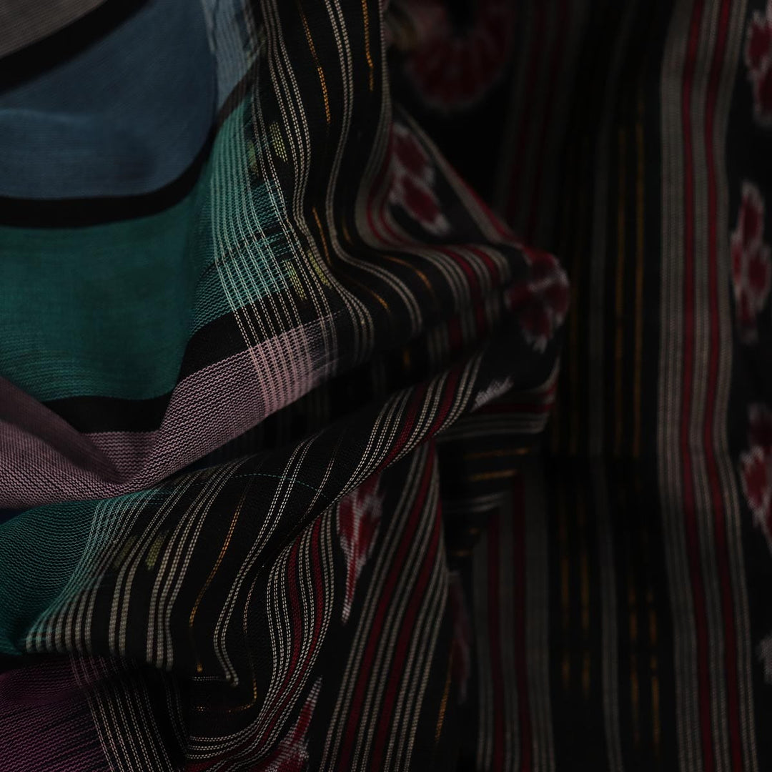 Handloom Sambalpuri Cotton Ikkat Saree Handloom Saree_Cotton Priyadarshini Handloom
