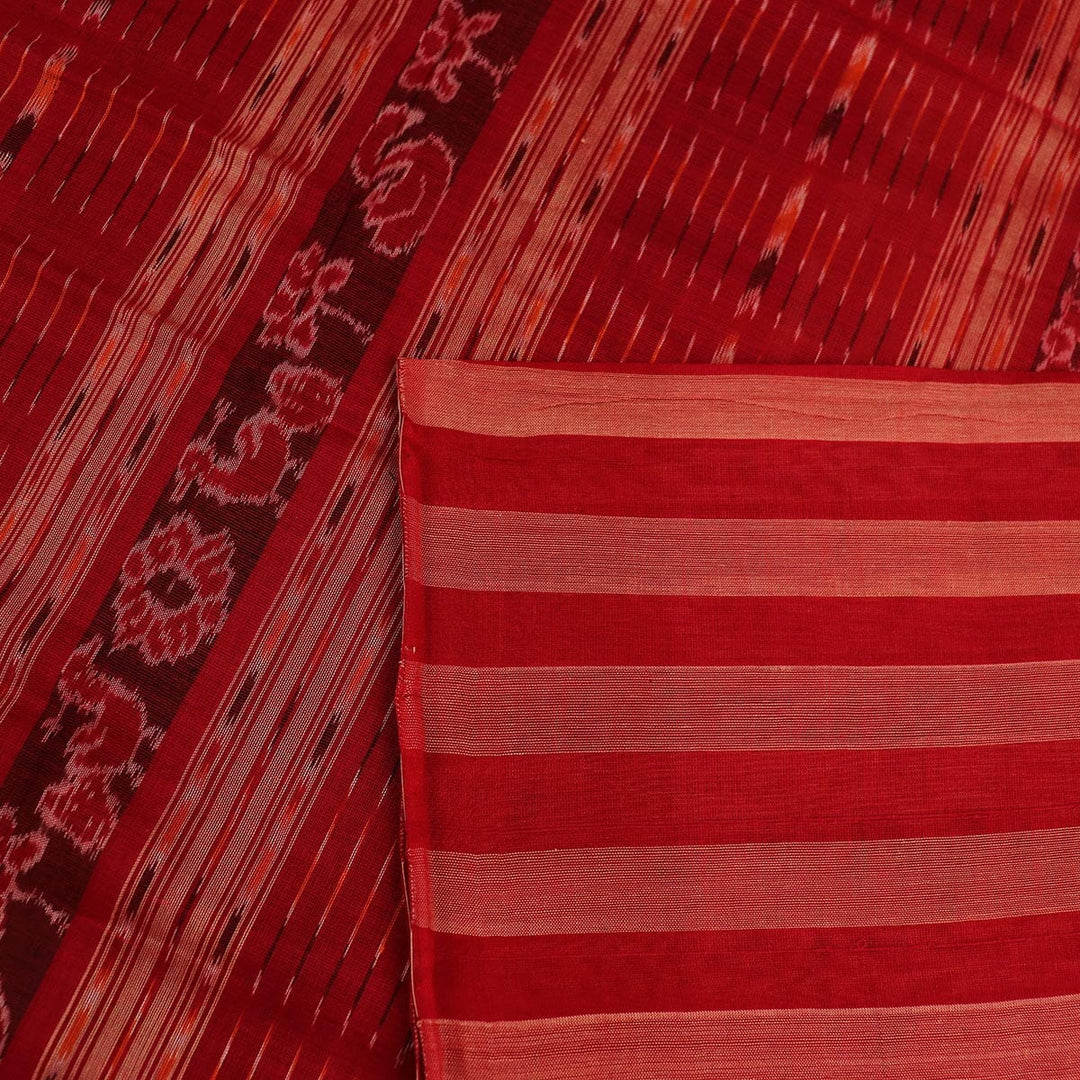 Handloom Sambalpuri Cotton Ikkat Saree Handloom Saree_Cotton Priyadarshini Handloom