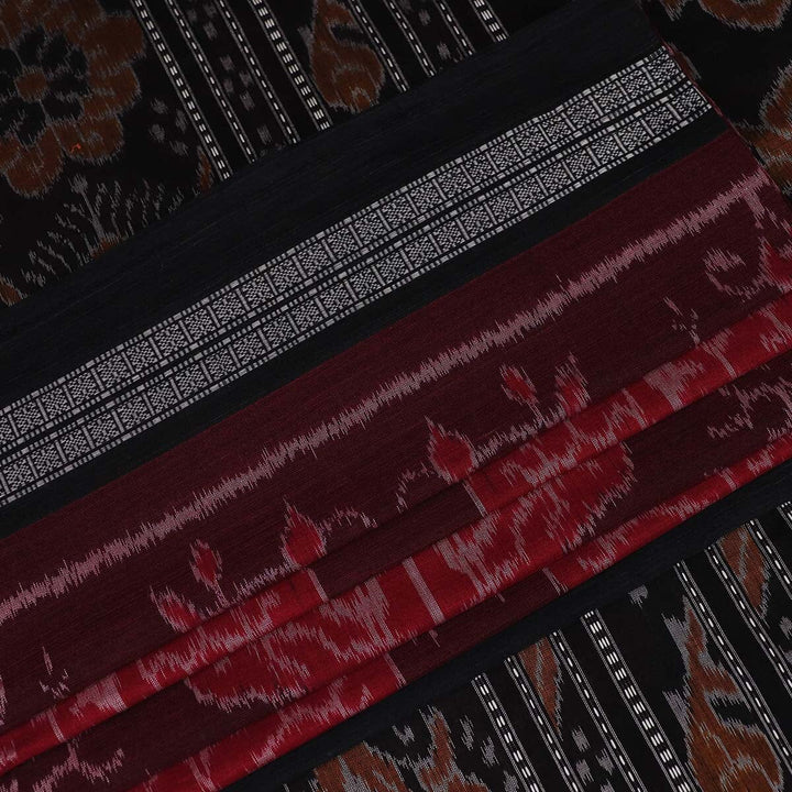 Handloom Sambalpuri Cotton Ikkat Saree Handloom Saree_Cotton Priyadarshini Handloom