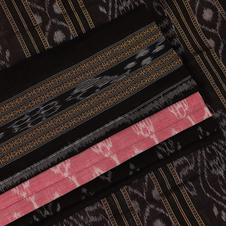 Handloom Sambalpuri Cotton Ikkat Saree Handloom Saree_Cotton Priyadarshini Handloom