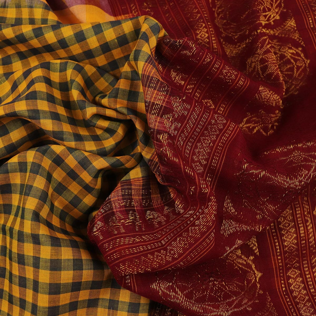 Handloom Sambalpuri Cotton Ikkat Saree Handloom Saree_Cotton Priyadarshini Handloom