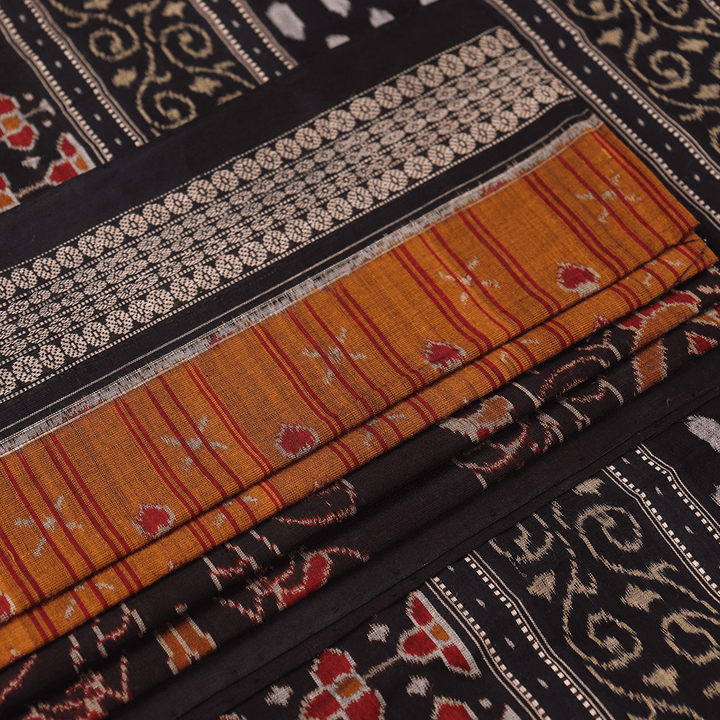 Handloom Sambalpuri Cotton Ikkat Saree Handloom Saree_Cotton Priyadarshini Handloom