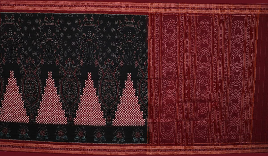 Handloom Sambalpuri Cotton Ikkat Saree Handloom Saree_Cotton Priyadarshini Handloom