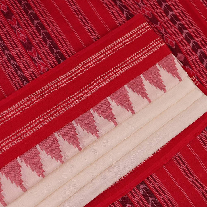Handloom Sambalpuri Cotton Ikkat Saree Handloom Saree_Cotton Priyadarshini Handloom