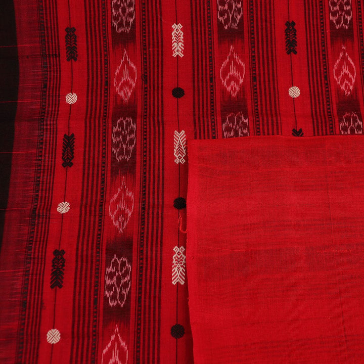 Handloom Sambalpuri Cotton Ikkat Saree Handloom Saree_Cotton Priyadarshini Handloom