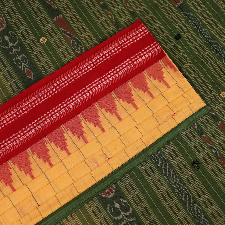Handloom Sambalpuri Cotton Ikkat Saree Handloom Saree_Cotton Priyadarshini Handloom