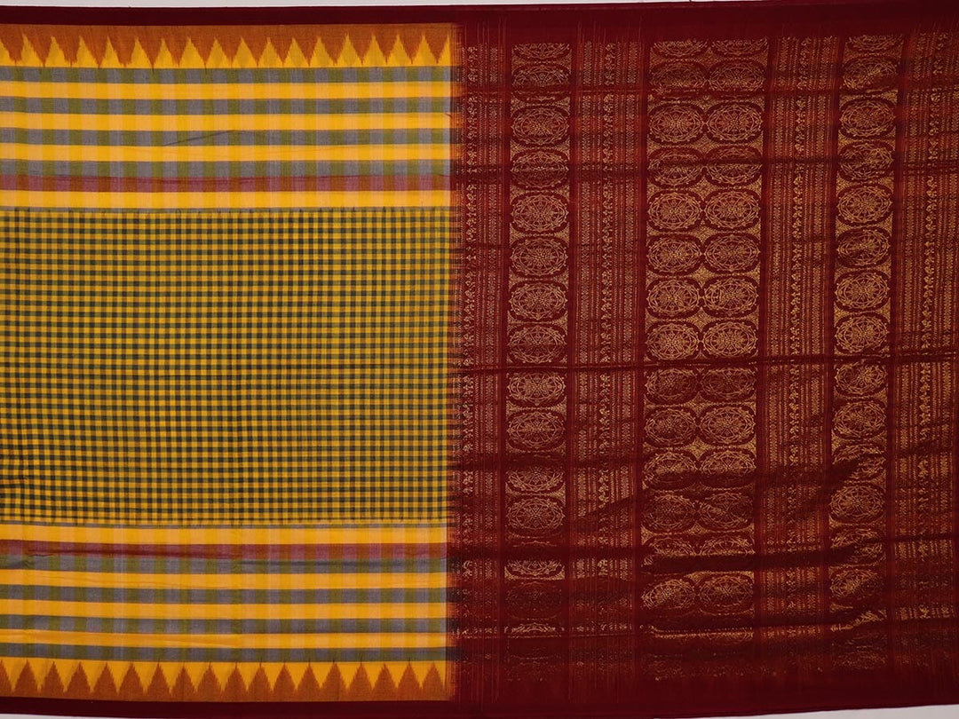 Handloom Sambalpuri Cotton Ikkat Saree Handloom Saree_Cotton Priyadarshini Handloom