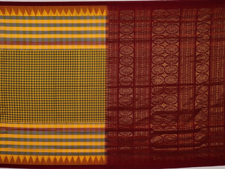 Handloom Sambalpuri Cotton Ikkat Saree Handloom Saree_Cotton Priyadarshini Handloom