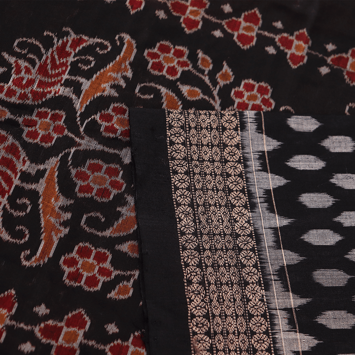 Handloom Sambalpuri Cotton Ikkat Saree Handloom Saree_Cotton Priyadarshini Handloom